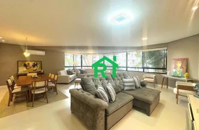 Apartamento com 3 dormitórios à venda, 170 m² por r$ 1.200.000 - pitangueiras - guarujá/sp