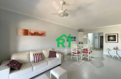 Apartamento com 3 dormitórios, beira mar, piscina, enseada, guarujá/sp