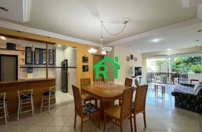 Apartamento à beira mar com 3 dormitórios (1 suíte), 1 vaga, lazer, enseada, guarujá/sp