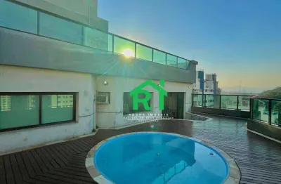 Cobertura com 3 dormitórios à venda, 230 m² por r$ 1.500.000,00 - jardim astúrias - guarujá/sp
