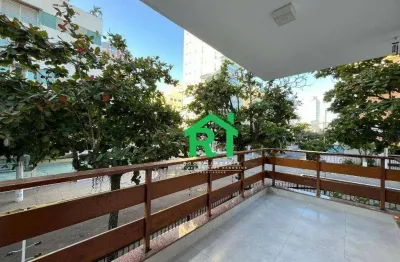 Apartamento à beira mar com 3 dormitórios (1 suíte), 2 vagas, enseada, guarujá/sp