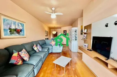 Apartamento com 3 dormitórios à venda, 95 m² por r$ 680.000 - enseada - guarujá/sp
