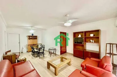 Apartamento com 3 dormitórios, 134 m² - venda por r$ 585.000,00 ou aluguel por r$ 4.500,00/mês - pitangueiras - guarujá/sp