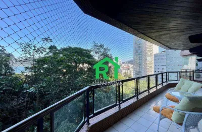 Apartamento com 3 quatros (2 suítes), 2 vagas, lazer, praia do tombo, guarujá/sp