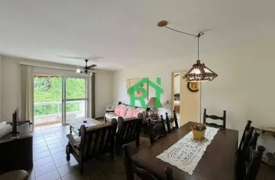 Apartamento com 2 dormitórios, 110 m² - venda por r$ 620.000,00 ou aluguel por r$ 4.300,00/mês - pitangueiras - guarujá/sp