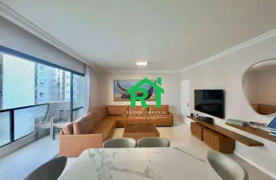 Apartamento à venda na praia das pitangueiras, 3 quartos, 2 vagas, guarujá sp