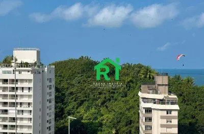 Apartamento com 2 quartos, 1 vaga, jardim astúrias, guarujá/sp