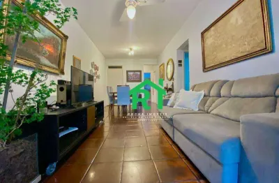 Apartamento com 2 dormitórios, 95 m² - venda por r$ 400.000,00 ou aluguel por r$ 3.000,00/ano - pitangueiras - guarujá/sp