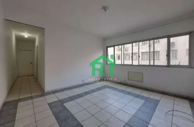 Apartamento beira mar, 2 dormitórios, 1 vaga, pitangueiras, guarujá/sp