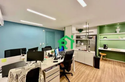 Sala à venda, 38 m² por r$ 350.000,00 - pitangueiras - guarujá/sp