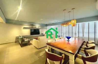 Apartamento beira mar, 4 suítes, 182 m²,  à venda por r$ 1.200.000 - pitangueiras - guarujá/sp