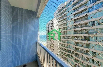 Apartamento com 1 dormitório à venda, 65 m² por r$ 380.000,00 - pitangueiras - guarujá/sp
