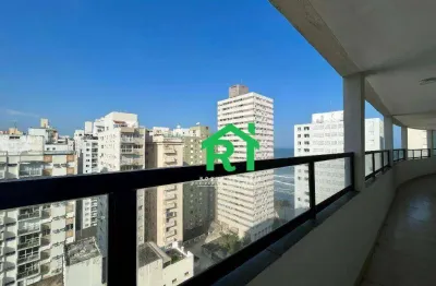 Apartamento á beira mar com 2 quartos á venda em pitangueiras, guarujá/sp