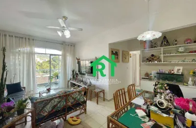 Apartamento com 3 quartos (1 suíte), 1 vaga, jardim astúrias, guarujá/sp
