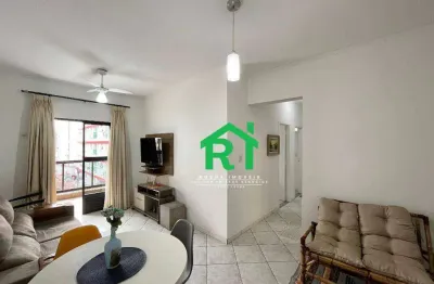 Apartamento com 2 quartos (1 suíte), 1 vaga, lazer, tombo, guarujá/sp