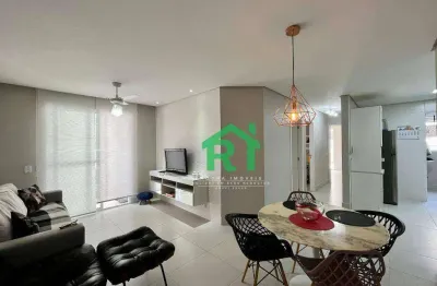 Apartamento frente mar, 3 dormitórios (1 suíte), 2 vagas, área de lazer, jardim astúrias, guarujá/sp