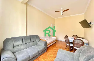 Apartamento vista ao mar, 1 dormitório (suíte) á venda, pitangueiras, guarujá/sp
