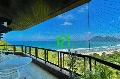 Apartamento à beira mar com 3 quartos (2 suítes), 2 vagas e lazer, tombo | rocha imóveis guarujá