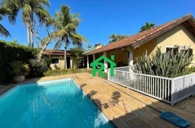 Casa com 5 quartos (3 suítes), 3 vagas e lazer à venda na enseada, guarujá
