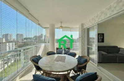 Apartamento beira mar, 3 quartos (1 suíte), 2 vagas, lazer, jardim astúrias | rocha imóveis guarujá