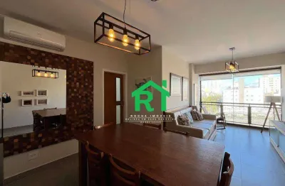 Apartamento com 2 dormitórios (1 suíte), 1 vaga, lazer, enseada, guarujá/sp