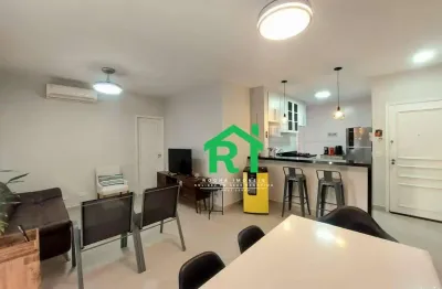 Apartamento com 3 dormitórios (1 suíte) à venda - enseada - guarujá/sp