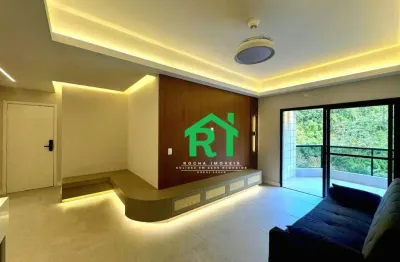 Apartamento reformado, 3 dormitórios (1 suíte), 2 vagas, lazer | pitangueiras - guarujá/sp