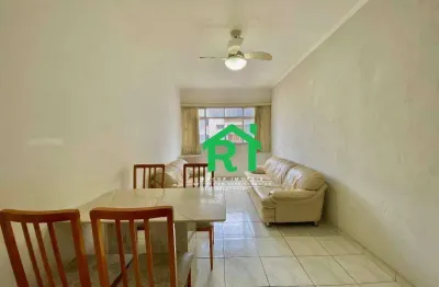 Apartamento com 2 dormitórios à venda, 70 m² por r$ 330.000 - jardim astúrias - guarujá/sp