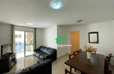 Apartamento com 3 dormitórios (1 suíte), beira mar, lazer, astúrias, guarujá/sp