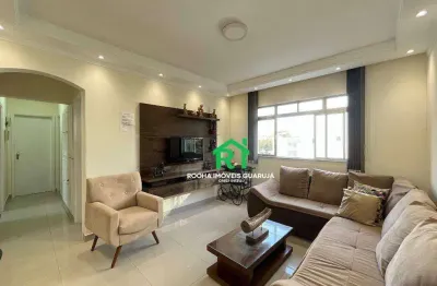 Apartamento com 3 dormitórios, 1 vaga, enseada, guarujá/sp