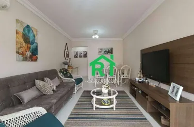 Apartamento com 3 dormitórios à venda, 77 m² por r$ 450.000,00 - enseada - guarujá/sp