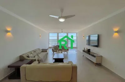 Apartamento frente mar com 5 quartos (2 suítes), 1 vaga, pitangueiras | rocha imóveis guarujá