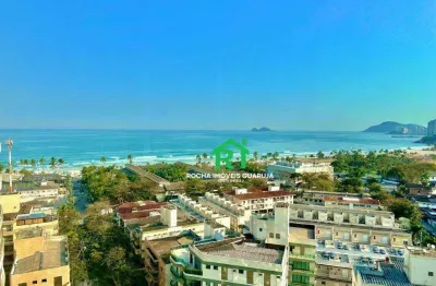 Apartamento com varanda gourmet, 3 dormitórios (1 suíte), 2 vagas, lazer, enseada, guarujá/sp.