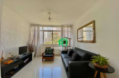 Apartamento com 2 dormitórios à venda, 85 m² por r$ 385.000,00 - pitangueiras - guarujá/sp