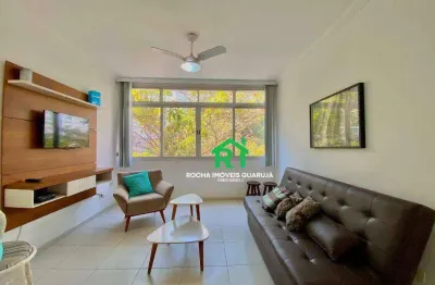 Apartamento com 2 dormitórios à venda, 85 m² por r$ 400.000,00 - pitangueiras - guarujá/sp