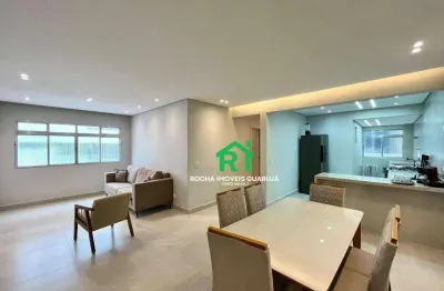 Apartamento com 2 quartos (1 suíte), 1 vaga à venda em jardim astúrias, guarujá