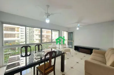 Apartamento com 2 dormitórios, 87 m² - venda por r$ 550.000 ou aluguel por r$ 3.500/mês - pitangueiras - guarujá/sp