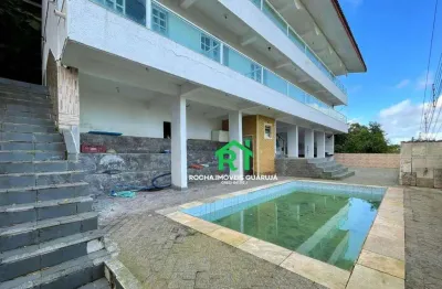 Pousada com 11 dormitórios (11 suítes), lazer, enseada, guarujá/sp