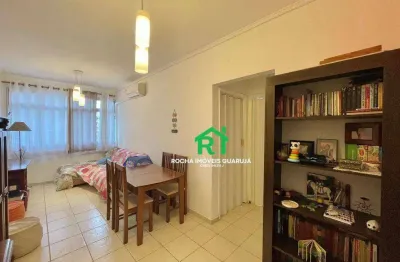 Apartamento com 1 quarto, 1 vaga à venda em jardim astúrias, guarujá/sp