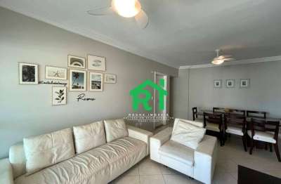 Apartamento com 3 dormitórios, 115 m² - venda por r$ 800.000,00 ou aluguel por r$ 7.800,01/mês - enseada - guarujá/sp