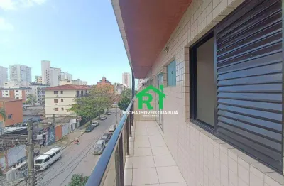 Apartamento com 1 dormitório à venda, 49 m² por r$ 265.000 - enseada - guarujá/sp