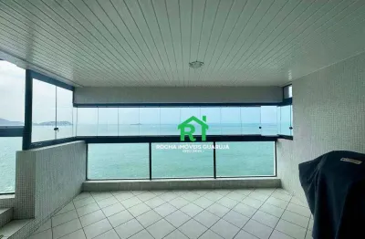 Apartamento frente mar com 3 quartos (3 suítes), 2 vagas e lazer à venda em pitangueiras, guarujá