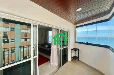 Apartamento para alugar, 160 m² por r$ 14.000,00/mês - jardim astúrias - guarujá/sp