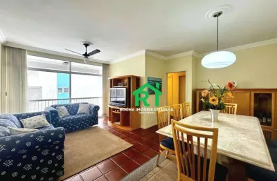 Apartamento com 2 dormitórios para alugar, 90 m² por r$ 4.000/mês - pitangueiras - guarujá/sp