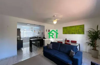 Apartamento com 2 quartos (1 suíte), 1 vaga à venda em jardim astúrias, guarujá