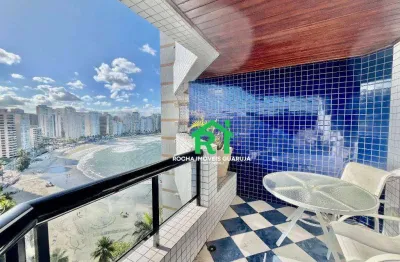 Apartamento com 2 dormitórios à venda, 90 m² por r$ 750.000 - jardim astúrias - guarujá/sp
