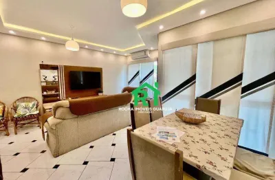 Apartamento com 3 dormitórios à venda, 90 m² por r$ 460.000 - enseada - guarujá/sp