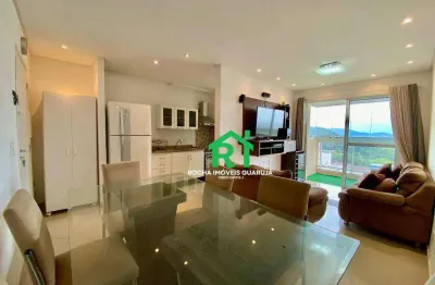 Apartamento com 2 dormitórios à venda, 75 m² por r$ 610.000 - jardim astúrias - guarujá/sp