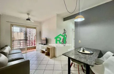 Apartamento com 2 dormitórios à venda, 60 m² por r$ 320.000 - praia da enseada - guarujá/sp