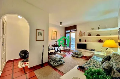 Apartamento com 1 dormitório à venda, 65 m² por r$ 350.000 - pitangueiras - guarujá/sp